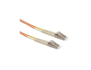 Kabel światłowodowy, średnica: 62.5/125m, OM1 Wielomodowy, Pomarańczowy, LC / LC