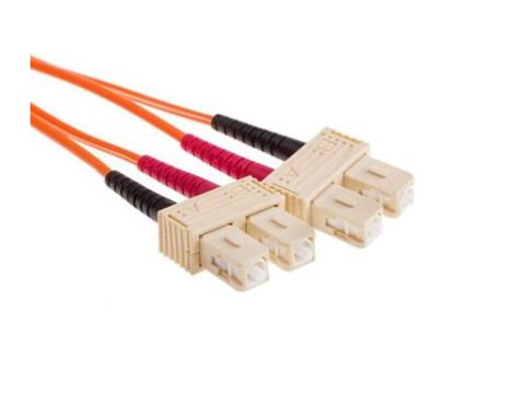 Kabel światłowodowy, średnica: 62.5/125m, OM1 Wielomodowy, Pomarańczowy, SC/SC