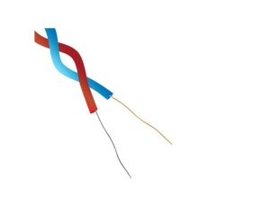 Przewód termoparowy T, -75 → +260 C., dł. 25m, izolacja: Teflon PFA, 1-żyłowy, RS PRO