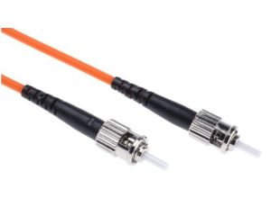 Kabel światłowodowy, średnica: 62.5/125m, OM1 Wielomodowy, Pomarańczowy, ST / ST