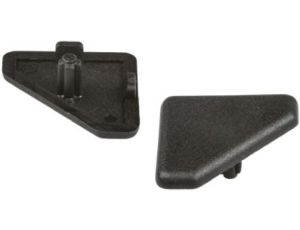 Zaślepka Zatyczka, kolor: Czarny, R30 x 30 mm, 6mm