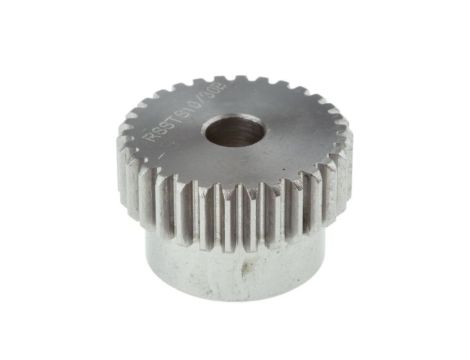 Koło zębate walcowe, moduł: 1, l.zębów: 30, śr. piasty: 25mm, śr. otworu: 8mm, Stal nierdzewna