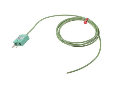 Termopara typ K do +250C 1m kabel 1m IEC