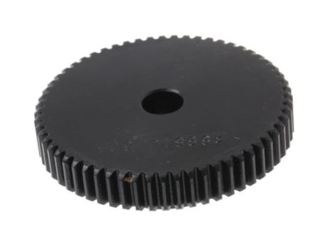 Koło zębate walcowe, moduł: 1, l.zębów: 60, śr. piasty: 35mm, śr. otworu: 10mm, Stal