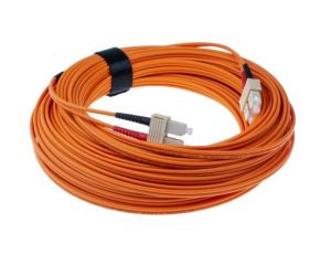 Kabel światłowodowy, średnica: 62.5/125m, OM1 Wielomodowy, Pomarańczowy, SC/SC