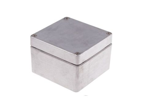 Obudowa Srebrny IP66 Neopren, 122 x 120 x 81mm, RS PRO