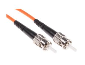 Kabel światłowodowy, średnica: 50/125m, OM2 Wielomodowy, Pomarańczowy, ST / ST