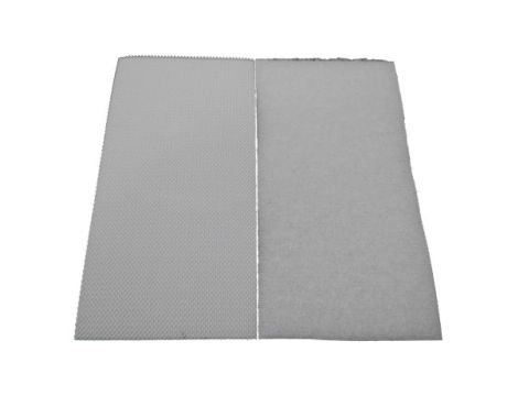 Taśma rzepowa, typu: haczyk-pętelka, dł. 100mm, szer. 50mm, kolor: Biały, RS PRO