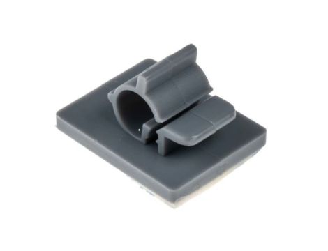 Spinka do kabli Zacisk kablowy, 7mm, materiał: Nylon 66, Samoprzylepny, 25 x 20mm, RS PRO