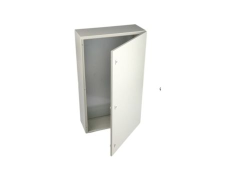 Szafka ścienna rozdzielcza RAL 7032, materiał: Stal, IP66, 1000 x 600 x 260mm, RS PRO