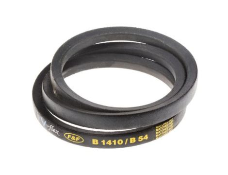 Pas napędowy, profil B, materiał: PET, guma, 17mm x 11mm x 1.37m, RS PRO