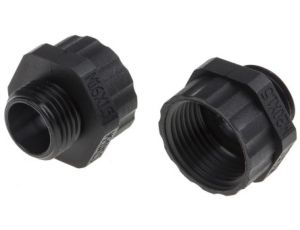 Adapter do dławnic kablowych, M16 → M20, materiał: Nylon 66, kolor: Czarny, RS PRO 822-9864 /10szt./