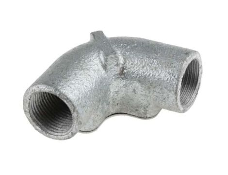 Kolanko z wziernikiem inspekcyjnym, Stal 20mm RS PRO