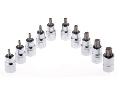 Końcówka wkrętakowa Torx, materiał Stal chromowo-wanadowa, T20