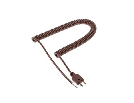 Przewód termoparowy T, -25 → +125 C., dł. 2m, izolacja: Poliuretan, RS PRO