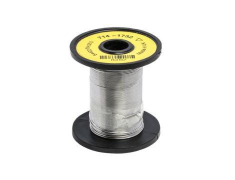 Drut oporowy +1150C Stop niklu i chromu 0.71mm Jednordzeniowy Maksymalnie +1150 C. RS PRO