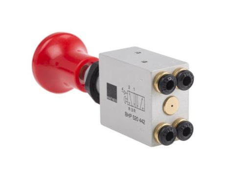 Zawór regulacyjny pneumatyczny z przyciskiem Push In 4 mm 4mm Push In RS PRO