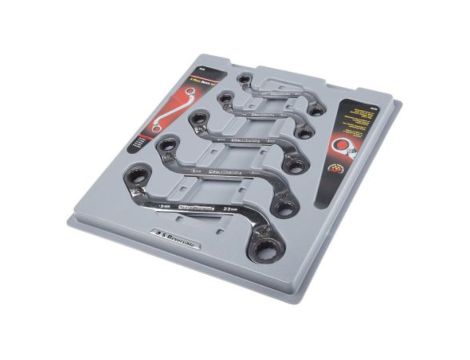 Zestaw narzędzi nastawnych 5 szt. Stal chromowo-wanadowa, RS PRO