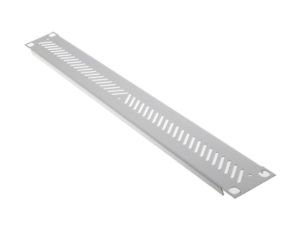 Panel przedni do szafy RACK, 1U, 100 x 60 x 100mm, kolor: Szary, RS PRO