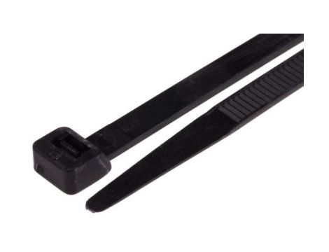 Opaska kablowa 380mm 7,6 mm Nylon 66 100 sztuk RS PRO