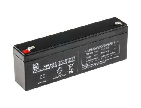 Akumulator VRLA AGM 12V 2.9Ah (żywotność 3-5lat) RS PRO