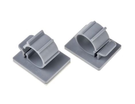 Spinka do kabli Zacisk kablowy, 14mm, materiał: Nylon 66, Samoprzylepny, 30 x 24.5mm, RS PRO