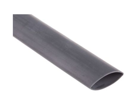 Osłona termokurczliwa Szary 2:1, średnica 12.7mm, dł. 1.2m, RS PRO