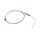 Termopara typ K do +1100C 1m kabel 100mm, Inconel ANSI