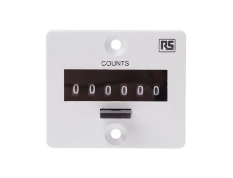 Licznik impulsów Cyfrowe 6-cyfrowy 24 V DC RS PRO