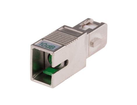 Tłumik światłowodowy 10dB Jednomodowy SC APC RS PRO