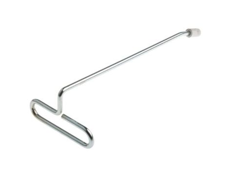 Uchwyt narzędziowy do montażu na panelu ściennym, w zestawie: Rozmiar 6 czop panelu z nawiewem, Miękka stal