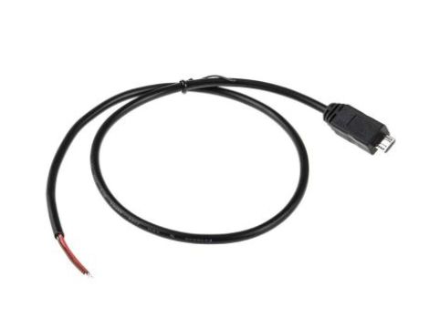 Kabel USB, dł. 0.5m, kolor: Czarny