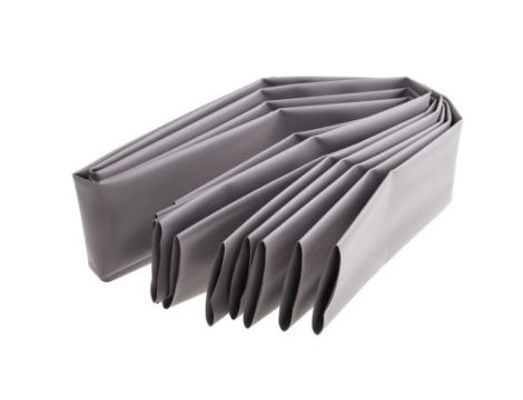 Osłona termokurczliwa Szary 2:1, średnica 50.8mm, dł. 1.2m, RS PRO