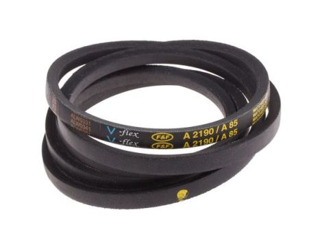 Pas napędowy, profil A, materiał: PET, guma, 13mm x 8mm x 2.16m, RS PRO