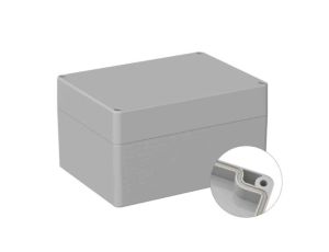 Obudowa ogólnego użytku ekranowana Szary IP66 Silikon, 120 x 160 x 90mm, RS PRO 5U2