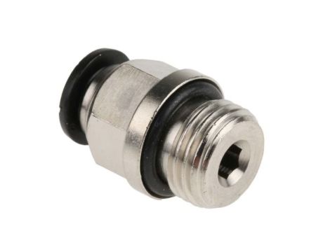 Adapter gwintowany prosty gwint – rura, 20 barów