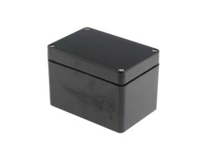 Obudowa Czarny IP68 Silikon, 110 x 75 x 75mm, RS PRO