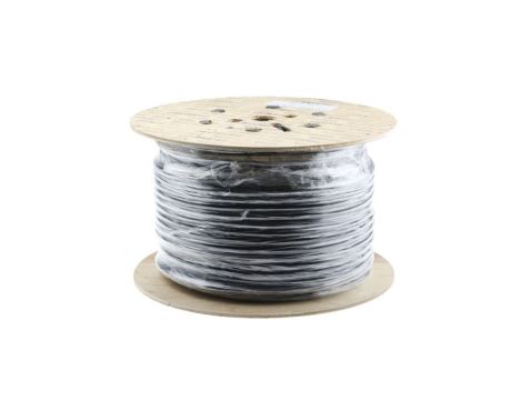 Sieciowy kabel zasilający 3 Core Polichlorek winylu PVC Sheath Czarny 11.4mm od , 500 V