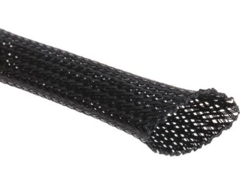 Rurka osłonowa Czarny 25mm rozciągalna RS PRO 408-271 /10szt./