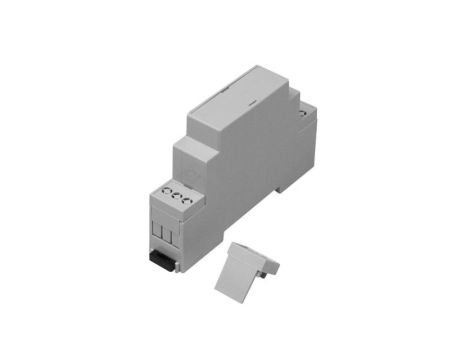 Zestaw obudowy szyny DIN, 17.5 x 90 x 58mm, materiał: Poliwęglan, kolor: Jasnoszary, IP20, RS PRO