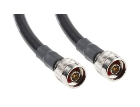 Kabel koncentryczny, RG214 Wtyk N Wtyk N 2m, RS PRO Z zakończeniem