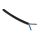 Sieciowy kabel zasilający 2 Core Polichlorek winylu PVC Sheath Czarny 6.3mm od , 300 V
