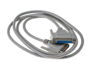 Kabel szeregowy, długość 2m, złącze A: Przewód D25-stykowy męski, złącze B: Złącze żeńskie D25-stykowe