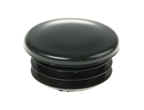 Zaślepka rur okrągła Okrągła wtyczka rury, kolor: Czarny, Ø 38.1mm / 100 szt. /