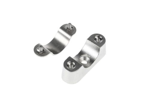 Spinka do kabli Zacisk siodłowy, 25mm, materiał: Stal nierdzewna 316, 56 x 19.3 x 19.5mm, RS PRO