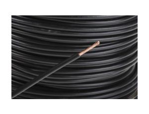 Kabel trzynormowy, dł. 100m 2,5 mm, 30 A, 1 kV DC, 600 V AC, Maks. +105C Czarny Zgodność z trzema normami, RS PRO