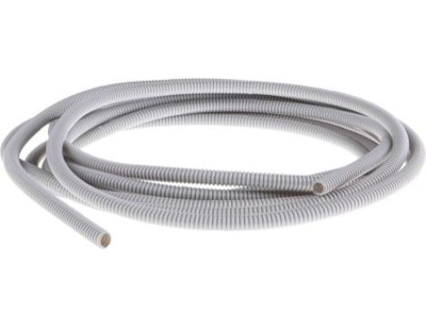 Peszel elastyczny, Elastyczny, Ø 10mm, dł. 5m, materiał: Tworzywo sztuczne, kolor: Szary, IP55, -50→ +100 C, RS