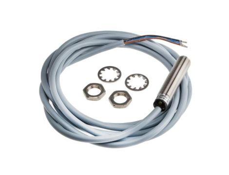 Czujnik indukcyjny PNP 3 mm cylindryczny M12 x 1 200 mA 10 → 30 V dc IP68 3kHz