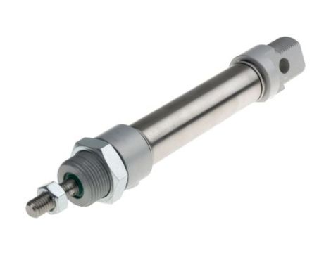 Siłownik dwustronnego działania ISO 6432 Ø 20mm, skok 50mm RS PRO