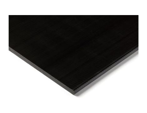 Arkusz tworzywa sztucznego Czarny, 500mm x 300mm x 50mm